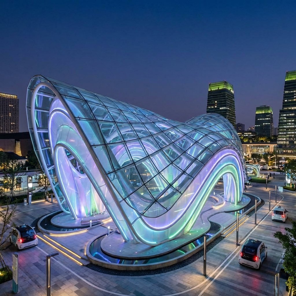 Future Pavilion DXB - Architectural Interaction by WOWTEQ